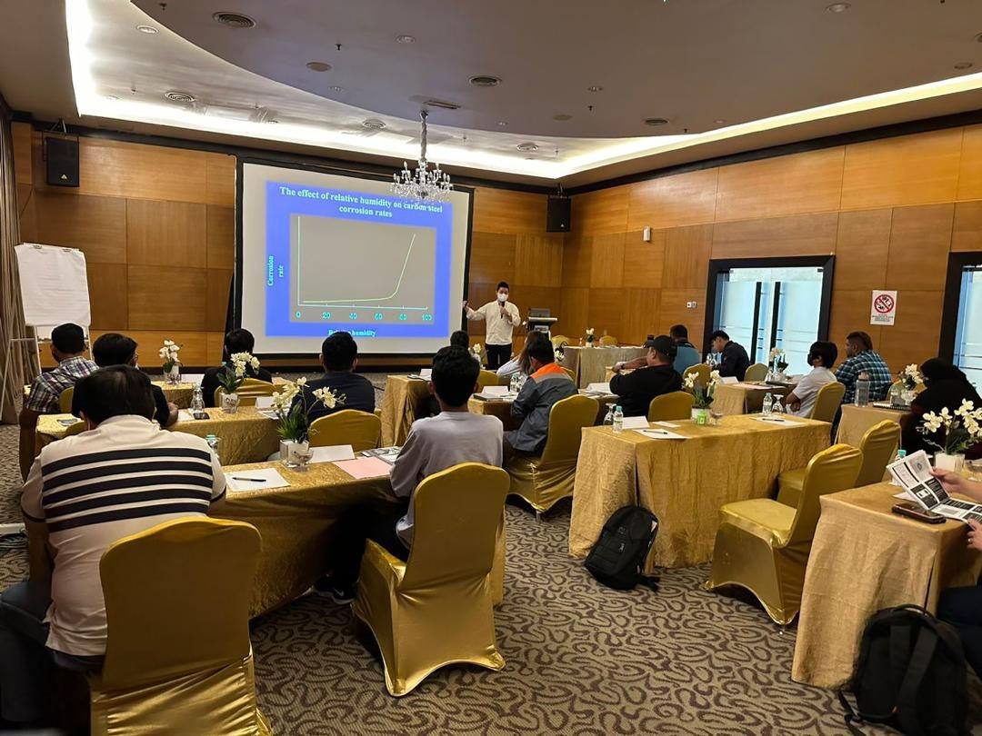 Galvatech at an industry event