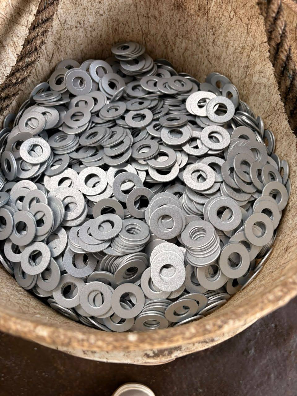 Mechanical galvanizing result