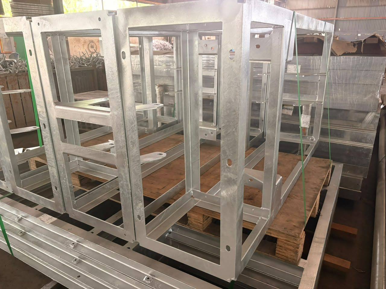 Hot-dip galvanizing result