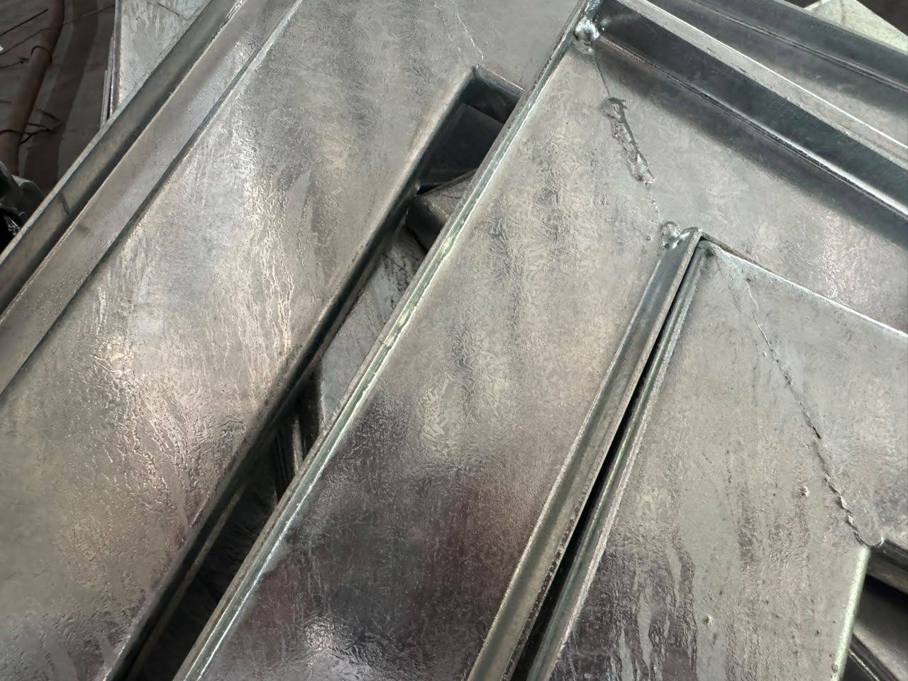 Hot-dip galvanizing result