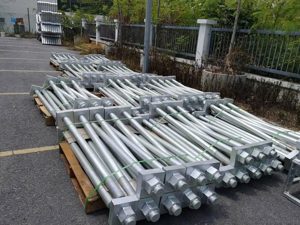 Hot-dip galvanizing result