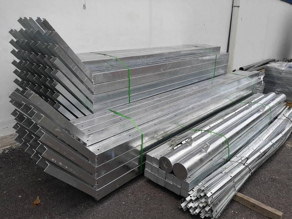 Hot-dip galvanizing result