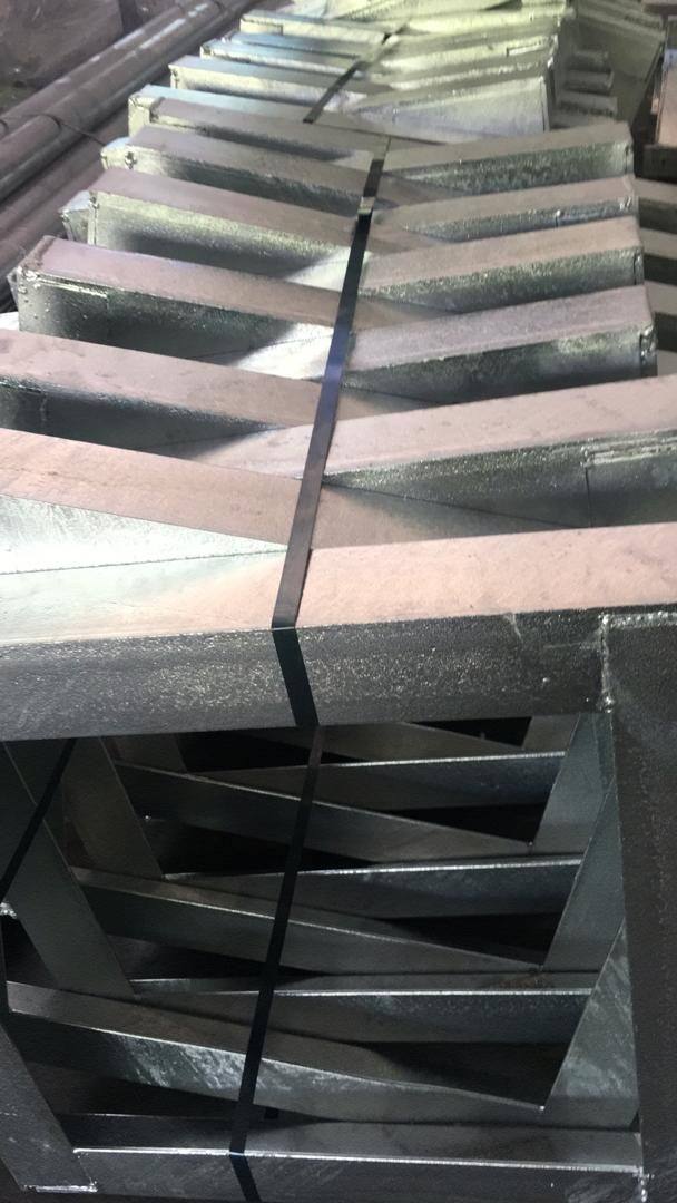 Hot-dip galvanizing result