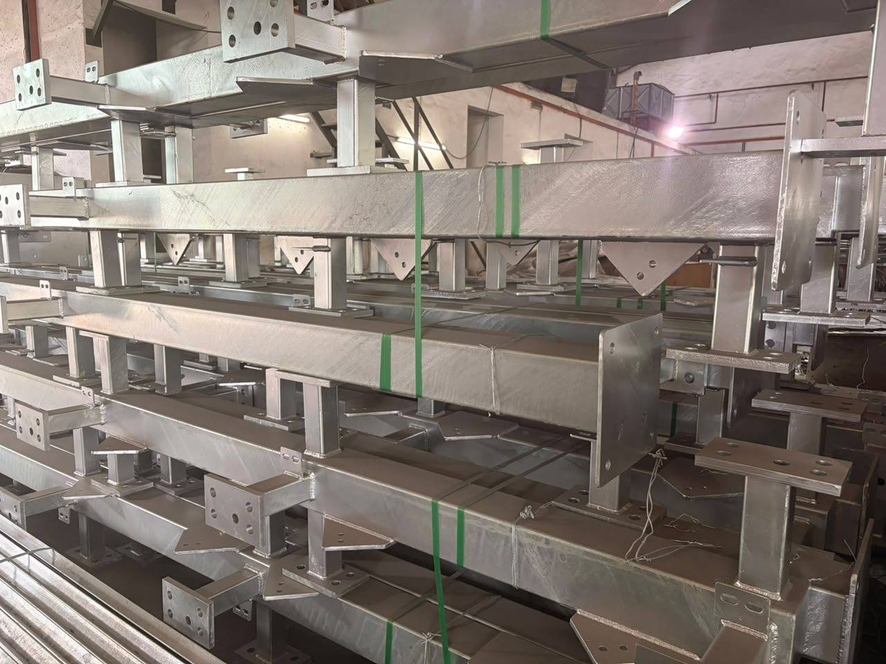 Hot-dip galvanizing result