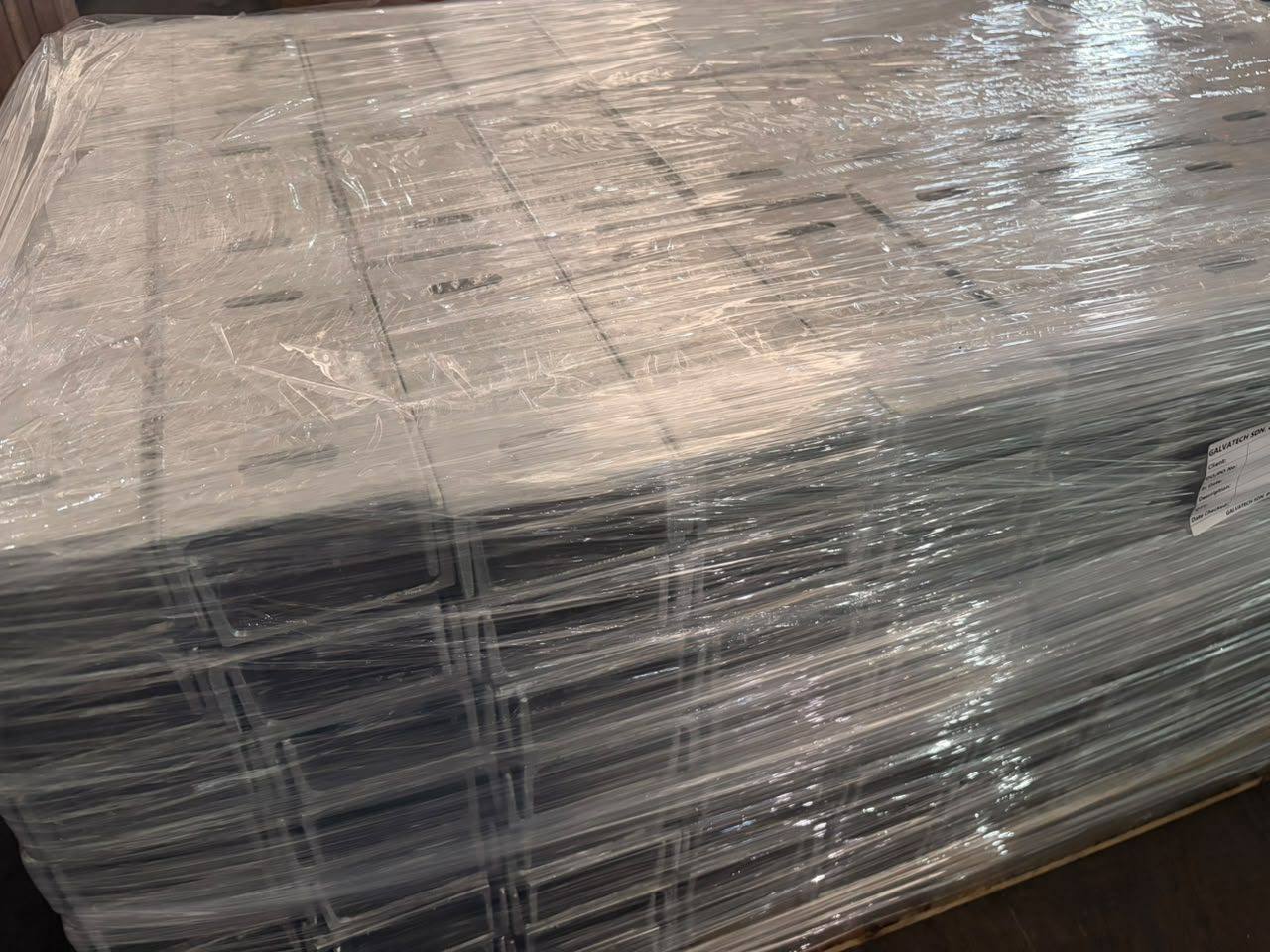 Hot-dip galvanizing result