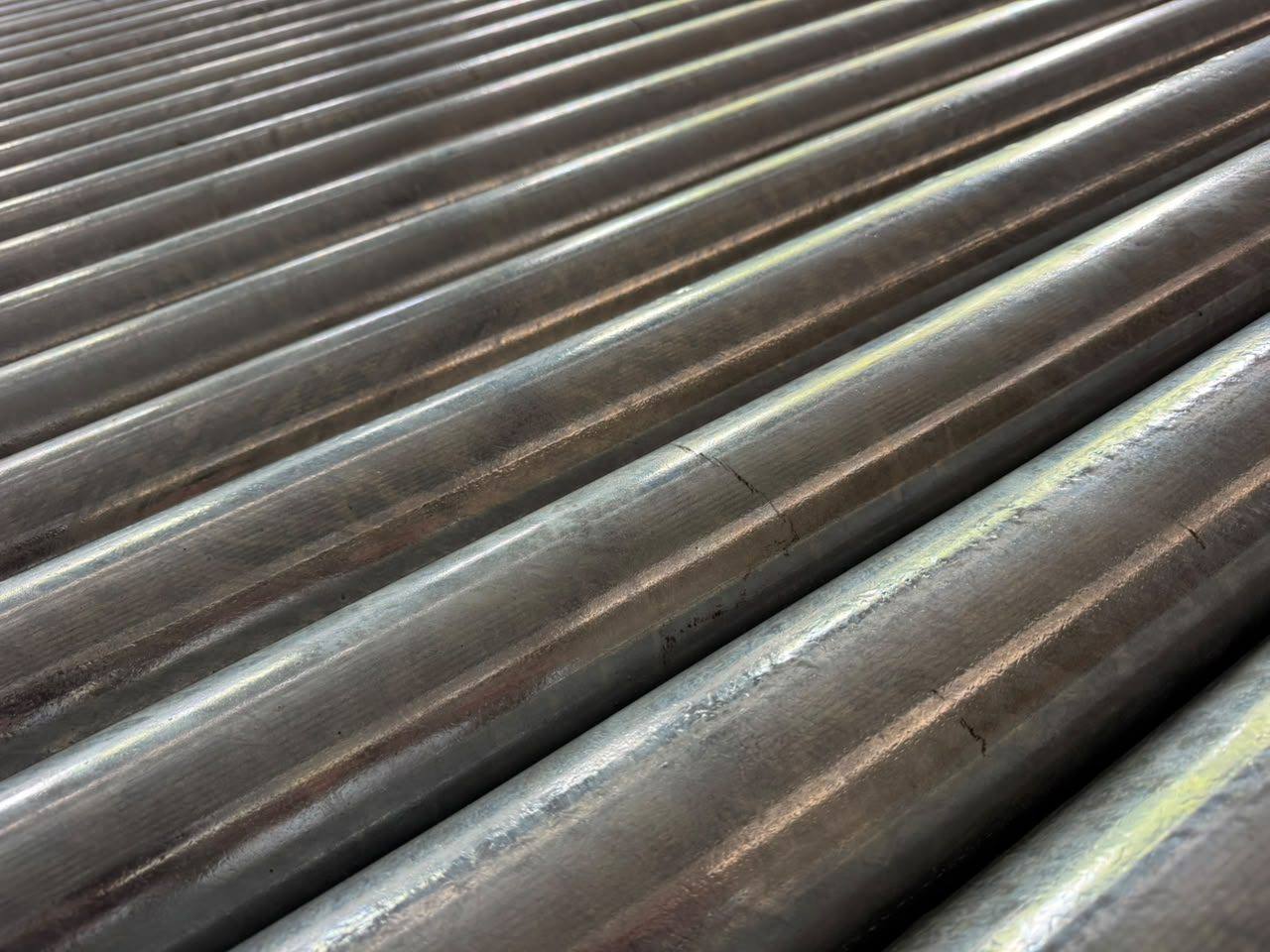 Hot-dip galvanizing result