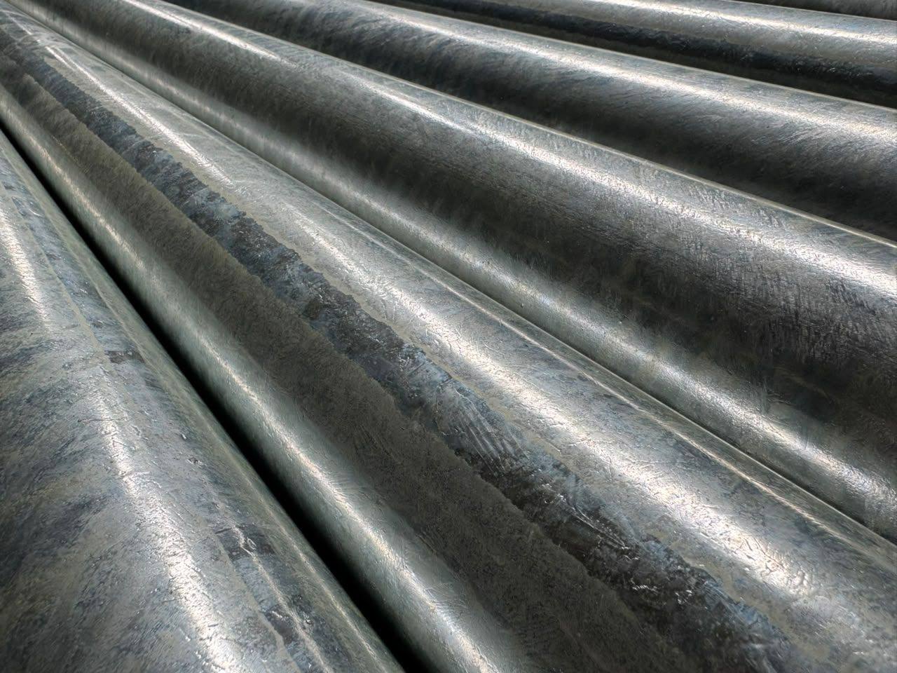 Hot-dip galvanizing result